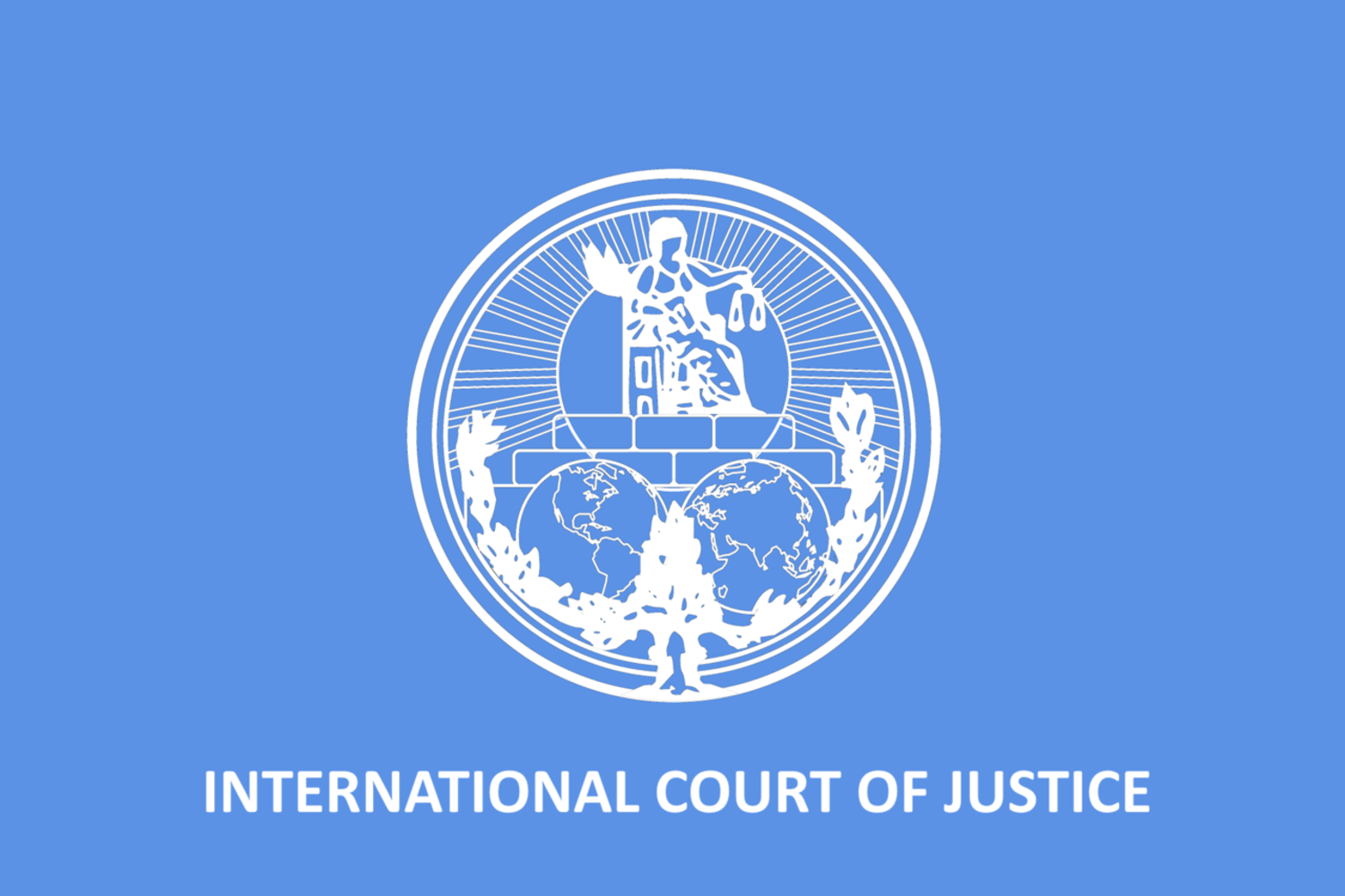 International Court of Justice (ICJ) Logo.
