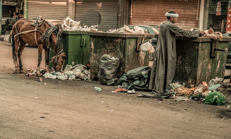 الفقر الحضري في مدينة الأقصر بمصر، 28 ديسمبر 2022. المصدر: الامي عبر رويترز.