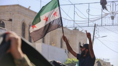 Image from a protest in Syria against the Assad regime, 5 July 2024. Source: Mohammad Bash via Shutterstock.